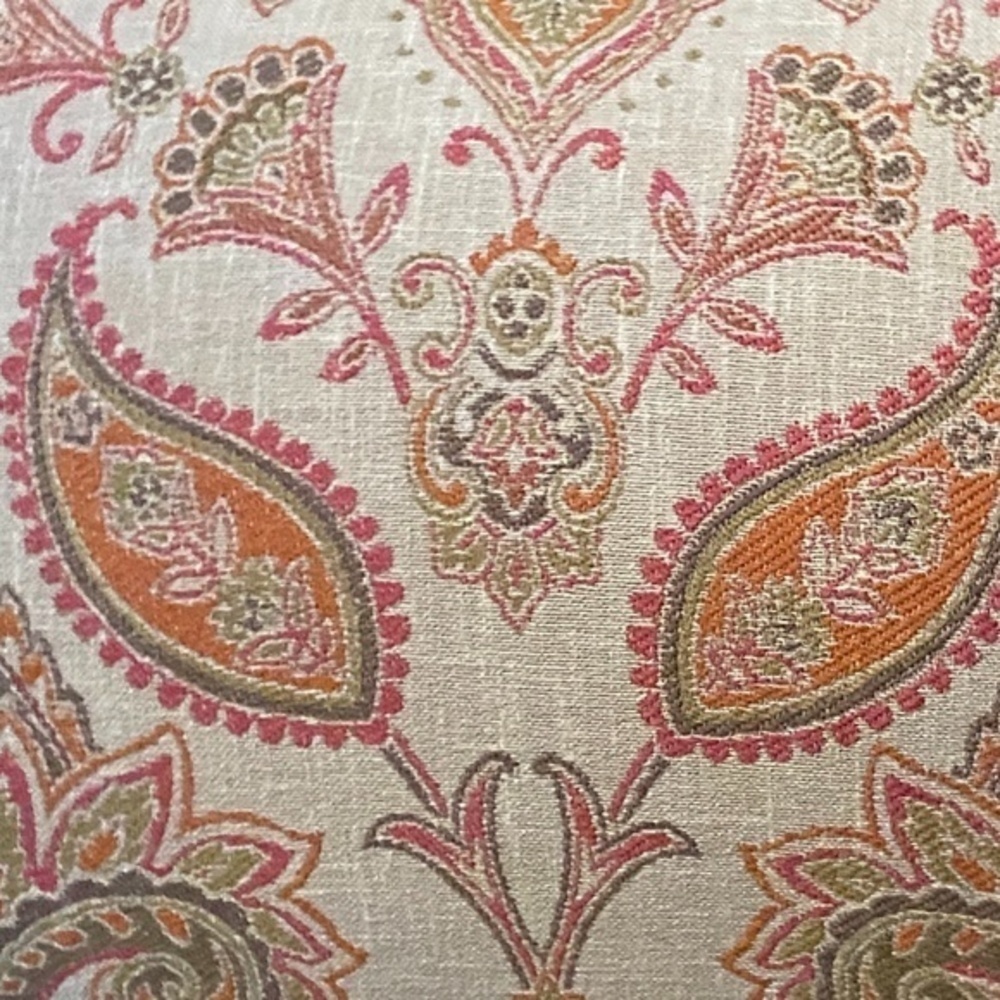 Custom Made Paisley Accent Pillow Cover